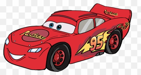 How To Draw Lightning Mcqueen - Really Easy Drawing Tutorial Step How To Draw Lightning Mcqueen Png,Lighting Mcqueen Png