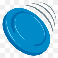 Emoji Frisbee Flying Disc Wprock - Stickers Gif png
