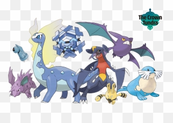 Newly Discovered Pokémon Official Website Sword - Pokemon Crown Tundra Pokemon Png,Legendary Pokemon Png