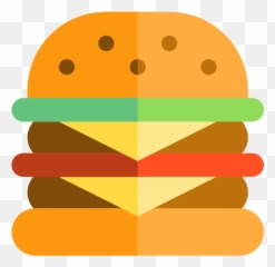 Hamburger Burger Sandwich Junk Food Fast - Hokkaido Gokoku Shrine png