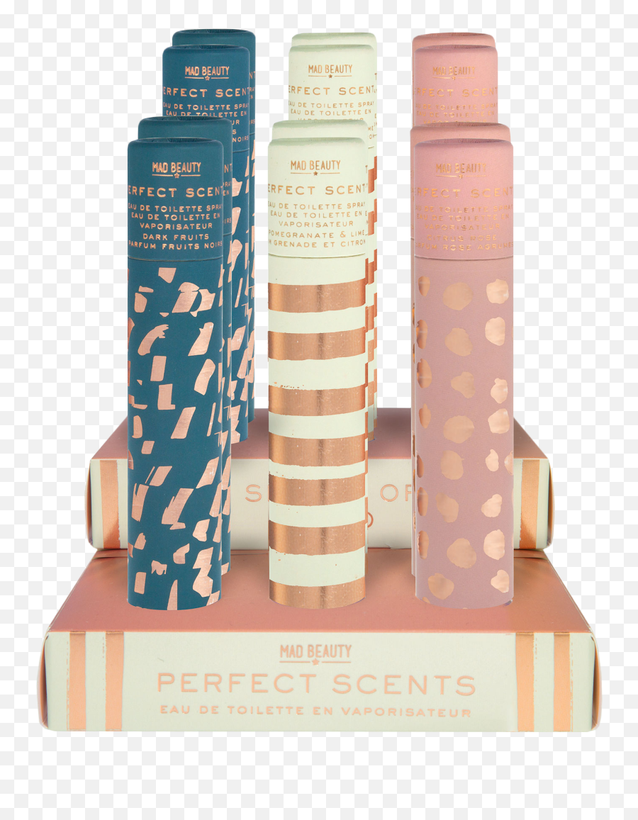 Mad Beauty Perfect Scents Perfume Wand Cdu - Water Bottle Png,Splash Emoji Png