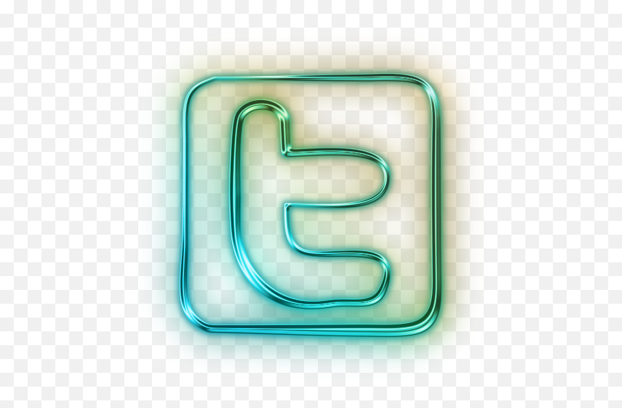 Twitter Logo Png Neon - Twitter Logo Png Neon,Logo De Twitter