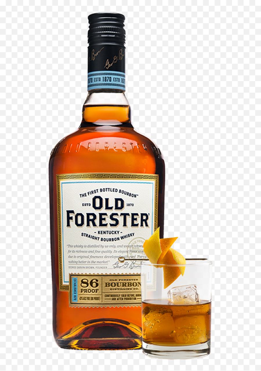 Old Forester - First Bottled Bourbon Old Forester Rye Whiskey Png,Whiskey Png