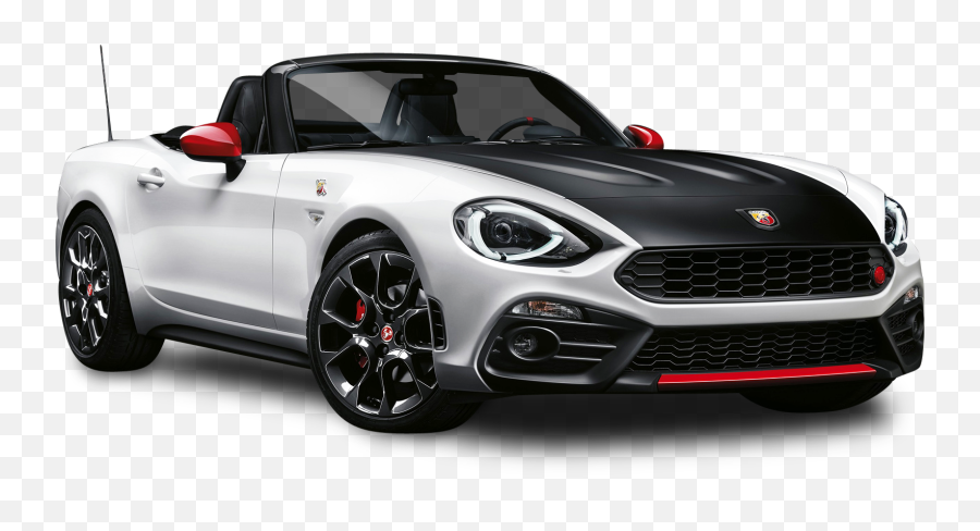 Land Transportation Png Black And White - Fiat 124 Spider Abarth Black And White,Transportation Png