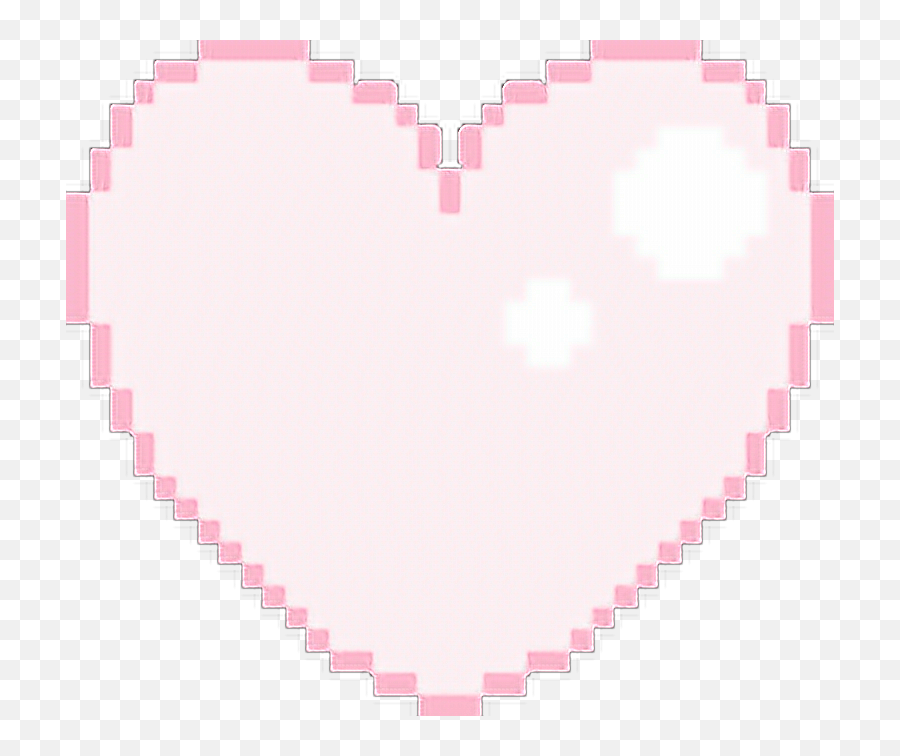 Heart Pink Pastel Cute Kawaii Pixel - Pink Kawaii Heart Transparent Png,Pixel Heart Transparent