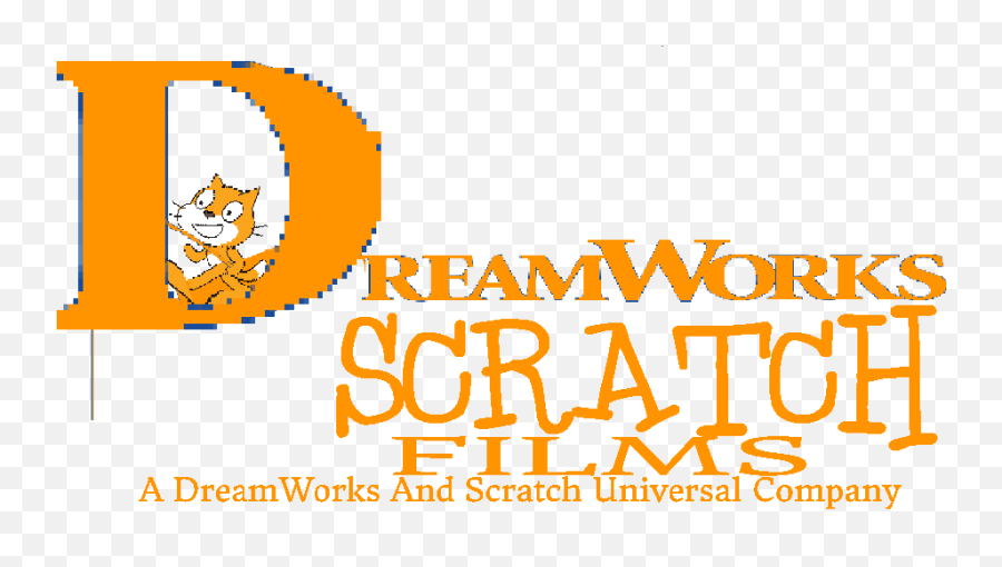 Download Dreamworks Scratch Films Logo - Cartoon Png,Dreamworks Logo Png