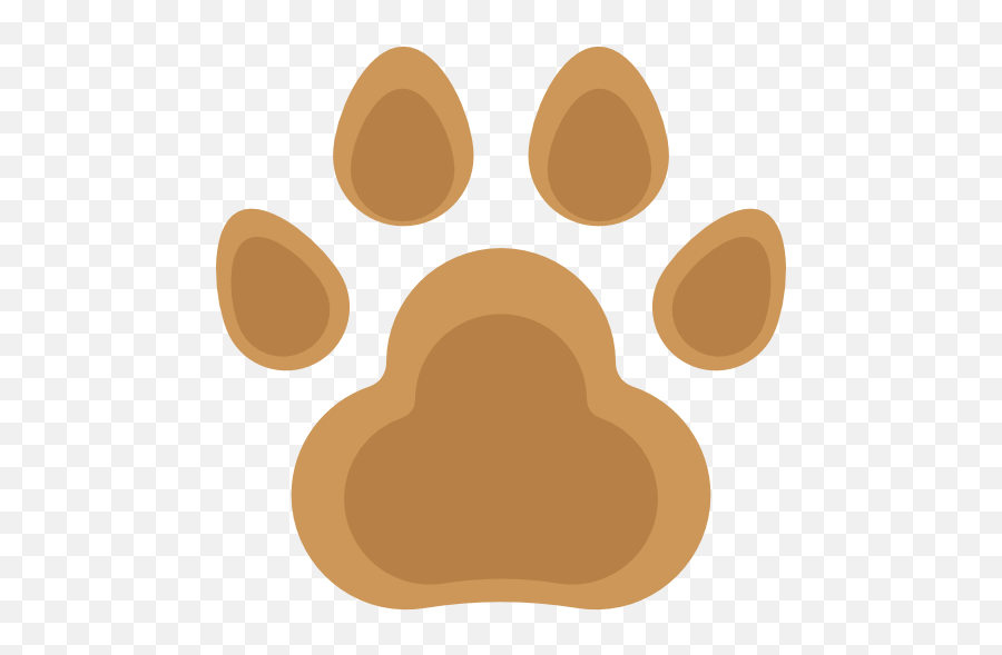 Cat Animal Dog Zoo Animals Pawprint Icon - Transparent Background Dog Paw Print Outline Transparent Png,Cat Paw Png