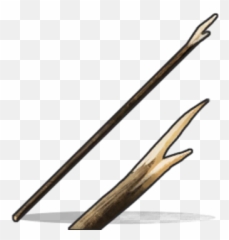 Wooden Spear - Rust png