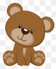 Bear Cute Png Transparent Cutepng 456773 - Png Images Cartoon Teddy Bear Png,Grizzly Bear Png