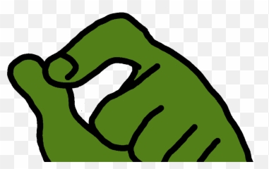 Pepe The Frog Meme 4chan Pol - Pepe The Frog Hand Full Transparent Background Pepe Gif Png,4chan Logo Png