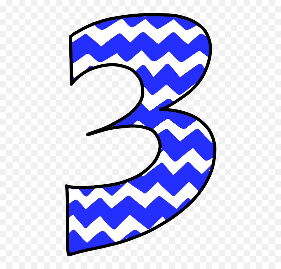 Number 6 Clipart Chevron - Clipart Polka Dot Number 5 Png,Chevron Png