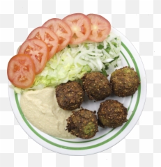 Falafel Plate - Falafel Png,Falafel Png