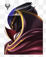 Fan Art De Lelouche Sous Son Autre Identité Zero Code - Code Geass Wallpaper Hd Pc Png,Code Geass Logo