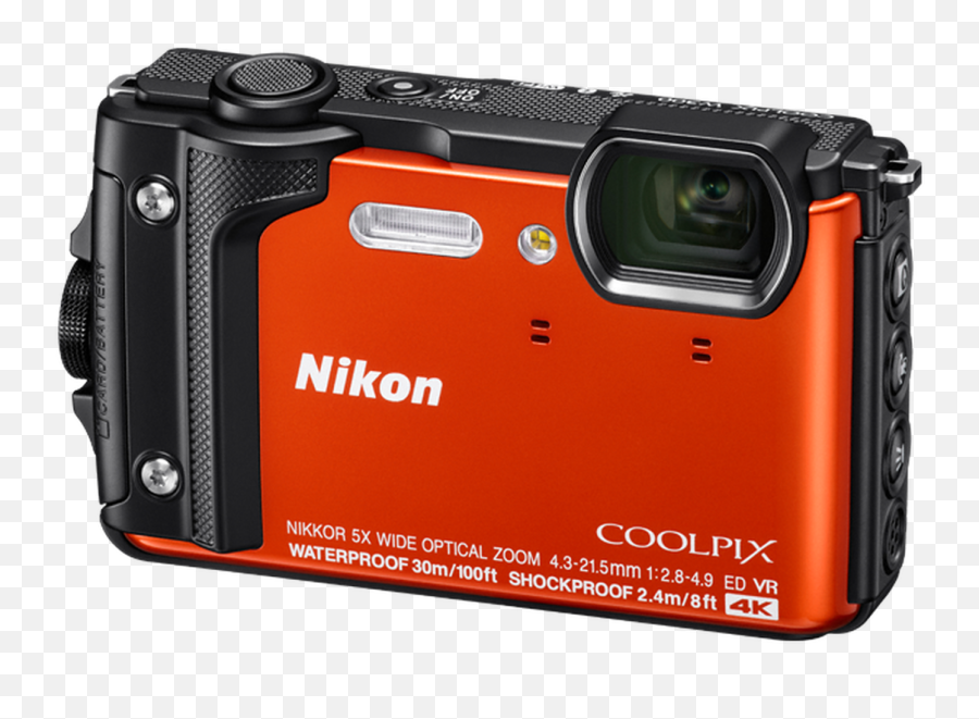 Camera Clip Extra - Coolpix W300 Png Transparent Png Full Nikon Coolpix,Canon Camera Png