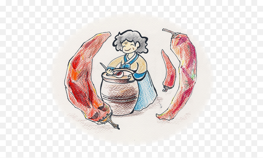 Cc Korea News In English - My Grandma Is Gochujang Pro Sketch Png,Grandma Png