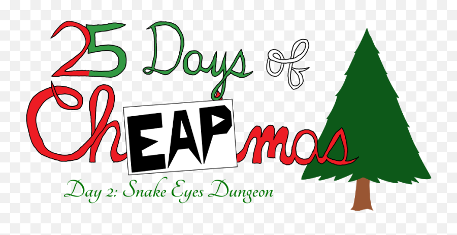 Cheapmas Day Two Snake Eyes Dungeon U2013 Fictosphere Entertainment - Aisha Bint Abi Bakr Png,Snake Eyes Png