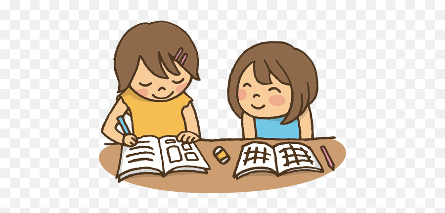 Studying Together - Studying Clipart Transparent Png,Studying Png