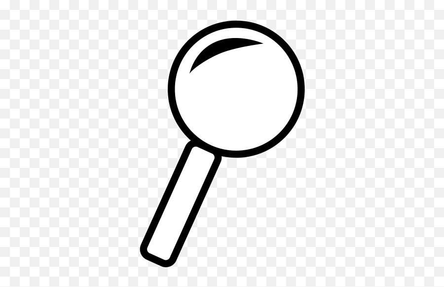 Magnifying Glass Png Svg Clip Art For Web - Download Clip Magnifying Glass Clipart,Bullet Hole Glass Png