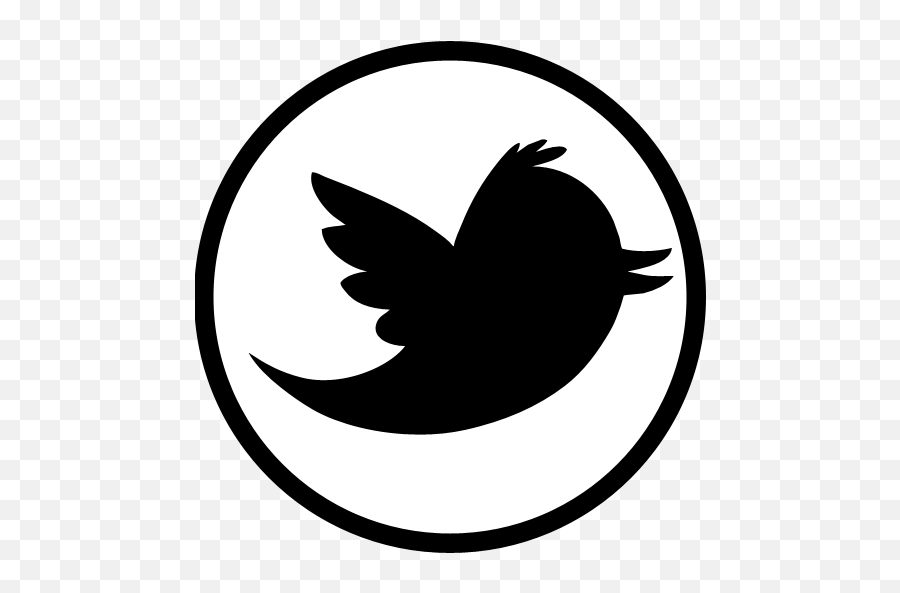 Twitter Icon Transparent Background - Logo Twitter Black And White Png, Twitter Bird Transparent - free transparent png images 