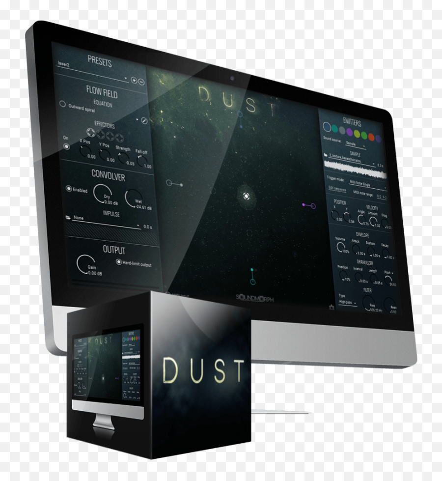 Dust Soundmorph - Lcd Display Png,Dust Effect Png