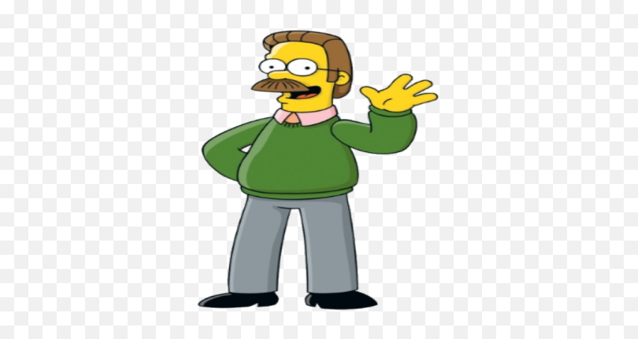Ned Flanders - Ned Flanders Png,Ned Flanders Png
