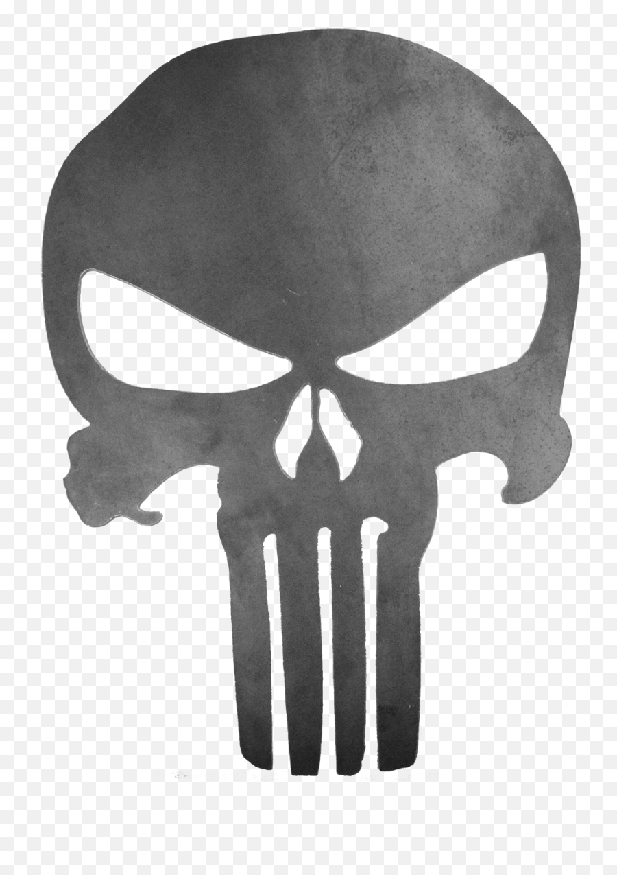 Punisher Skull Metal Art Png