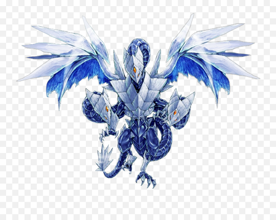 Trishula Dragon Of The Ice Barrier - Yu Gi Oh Trishula Dragon Of The Ice Barrier Png,Yugioh Png