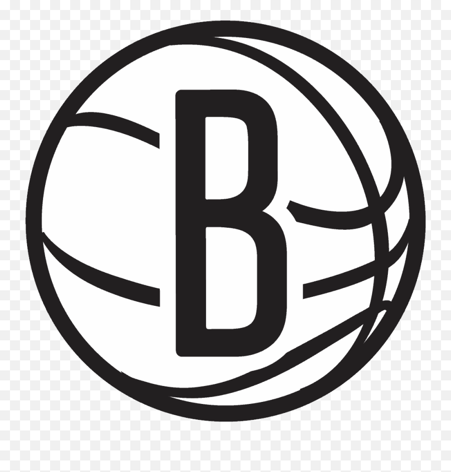 Nba Team Logos Panosundaki Pin - Brooklyn Nets Logo Vector Png,Nba Tv Logo