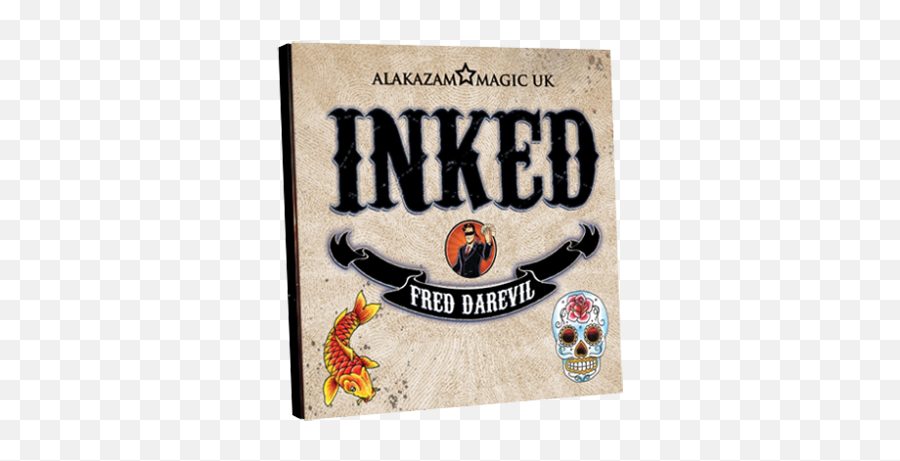 Review Inked By Fred Darevil And Alakazam Magic Ningthingcom - Label Png,Alakazam Png