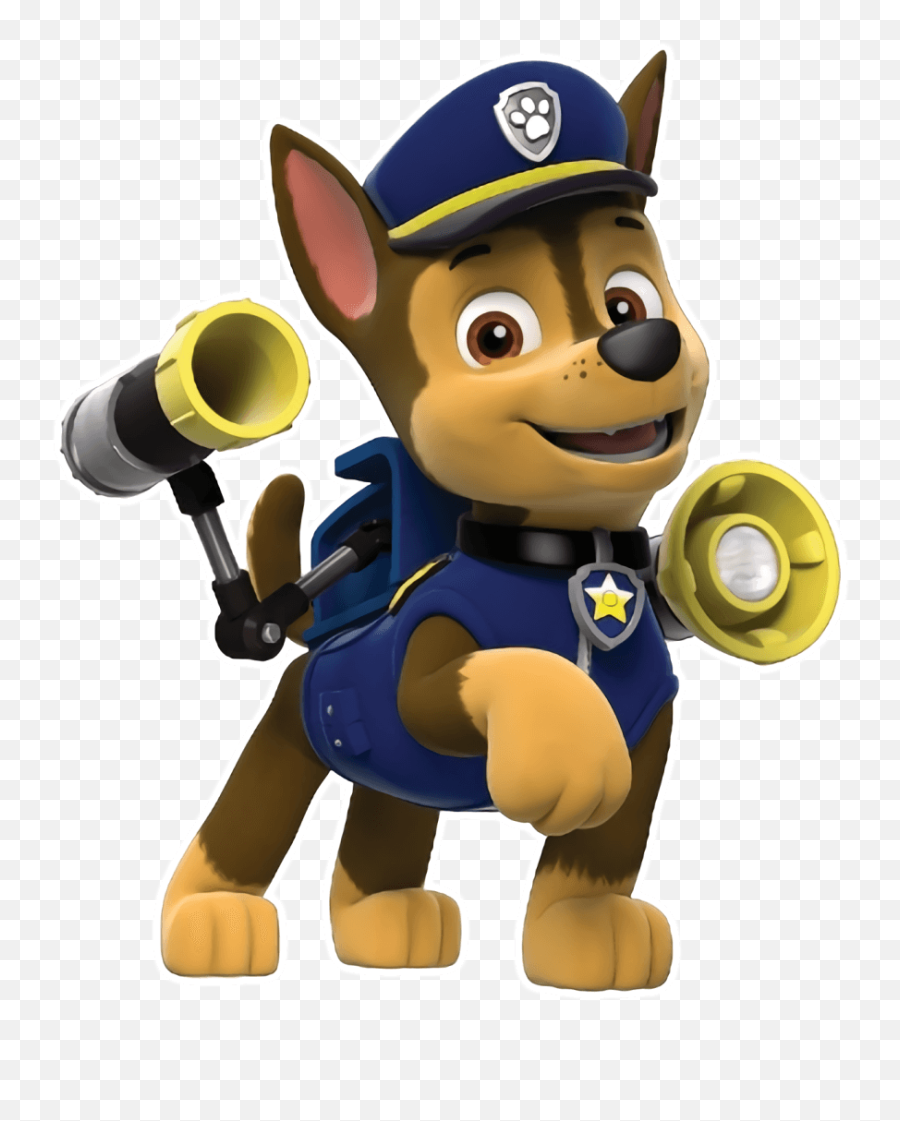 Download Chase Paw Patrol Pups Characters - Paw Patrol Chase Poster Png,Paw Patrol Chase Png