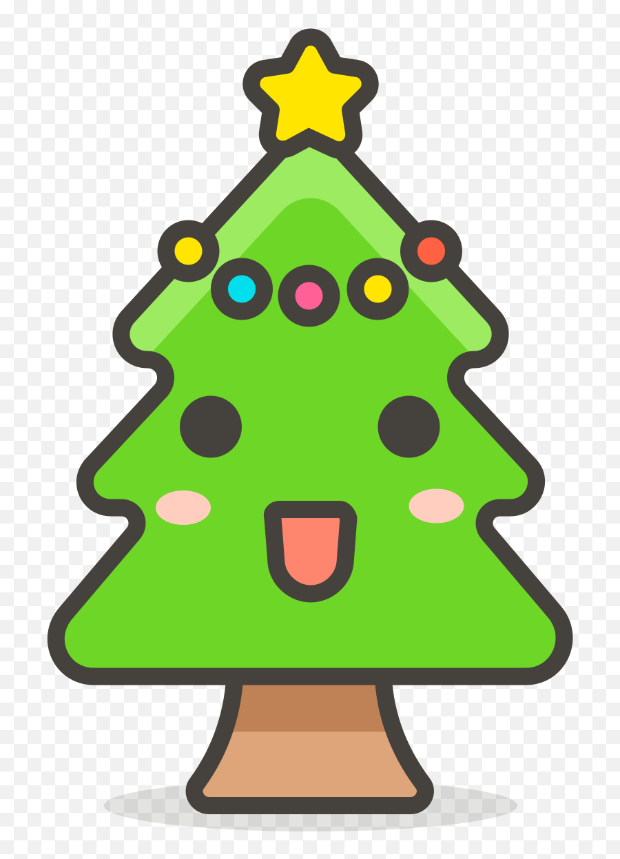 Christmas Tree Free Icon Of 780 Vector Emoji - Emoji Arbol De Navidad Png,Christmas Tree Icon Png