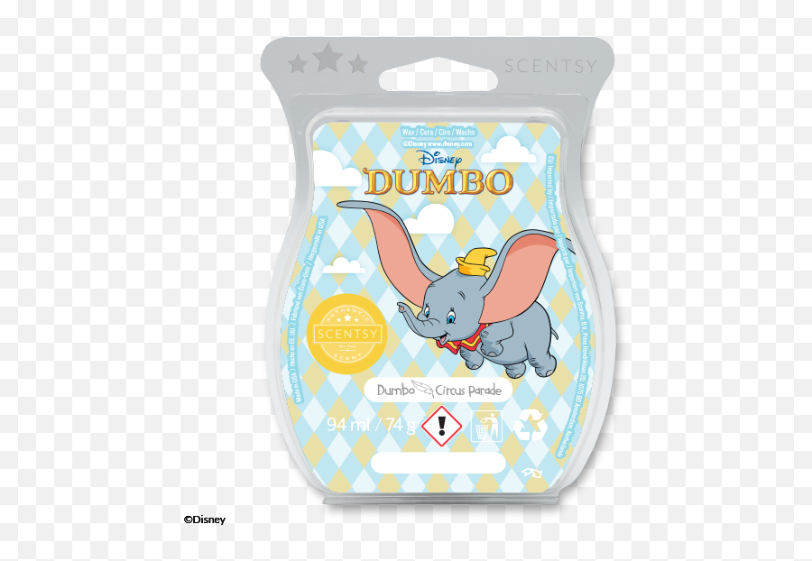 Dumbo Circus Parade Scentsy Bar Png