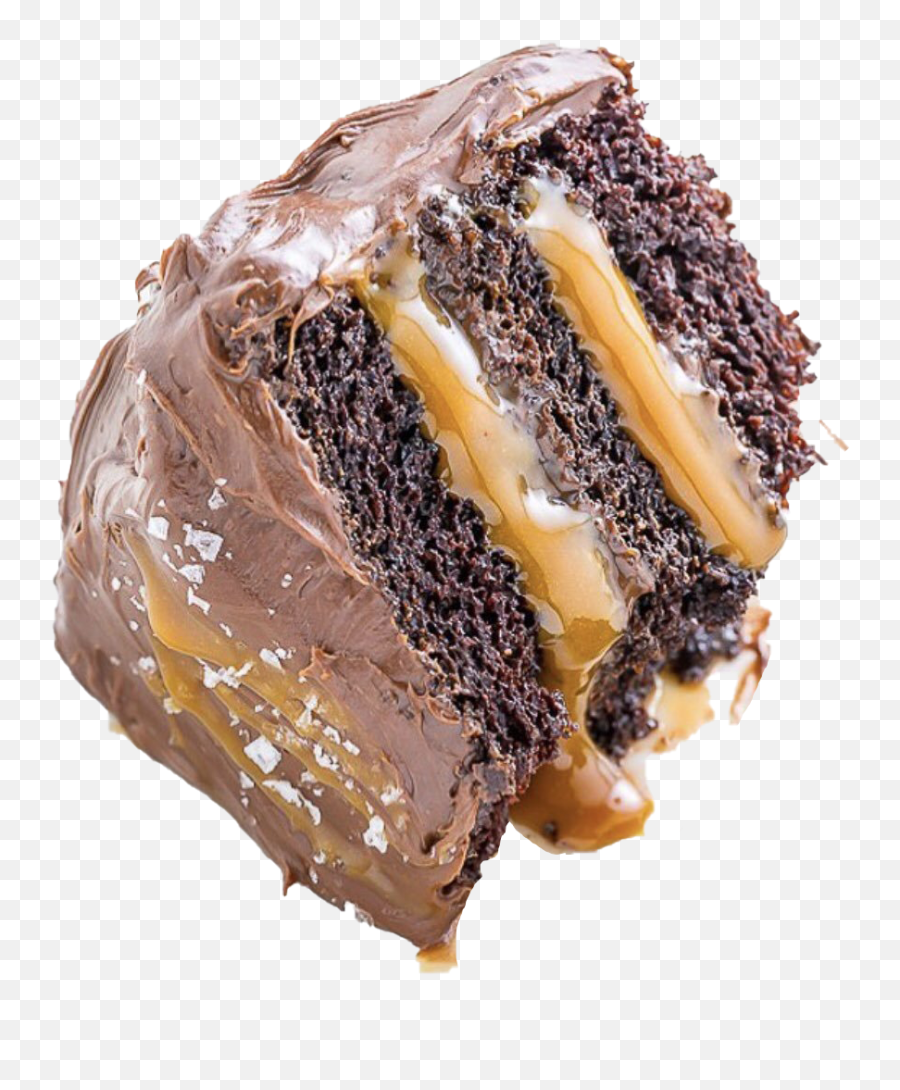 Caramel Dressed Chocolate Cream Cake Png Real - Moist Chocolate Caramel Cake,Chocolate Cake Png