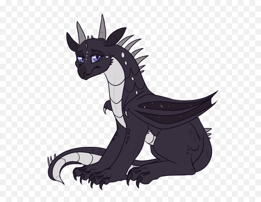 Wings Of Fire Moonwatcher Crying - Wings Of Fire Nightwing Drawins Png,Fire Wings Png