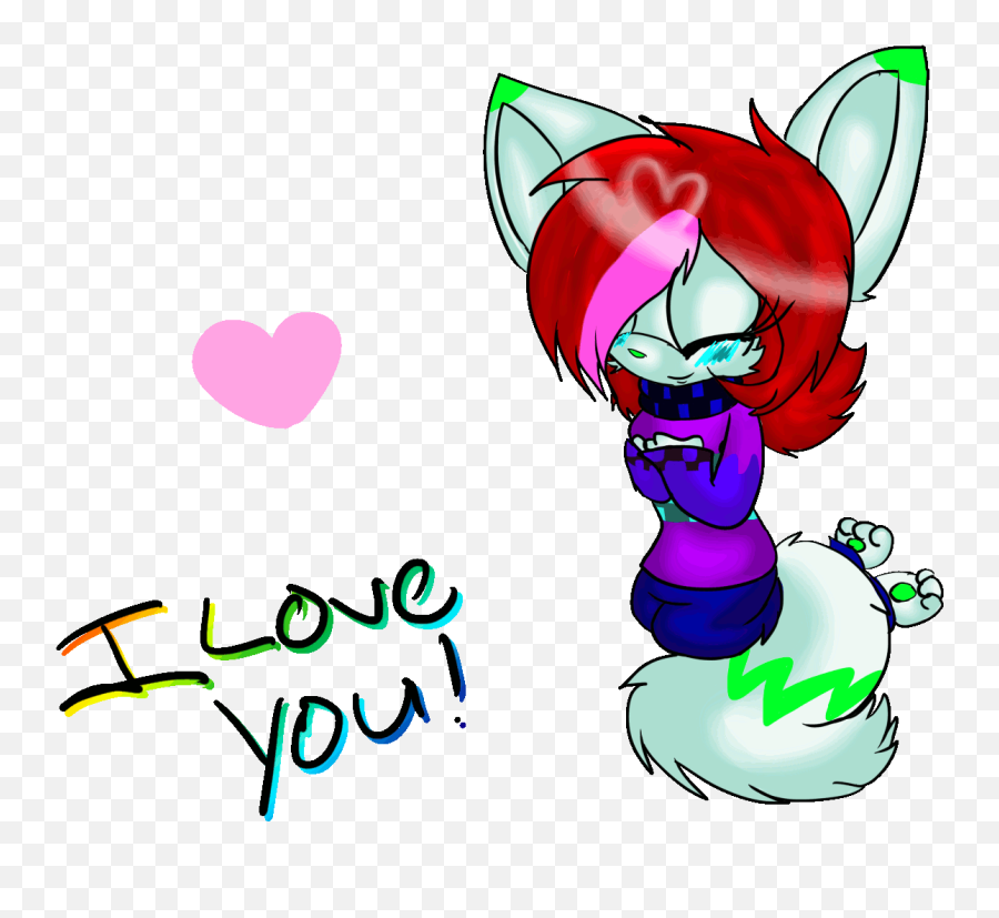 Love U Animated Gifs Hd Png Download - Love You Too Gif Cartoon,Heart Gif Png