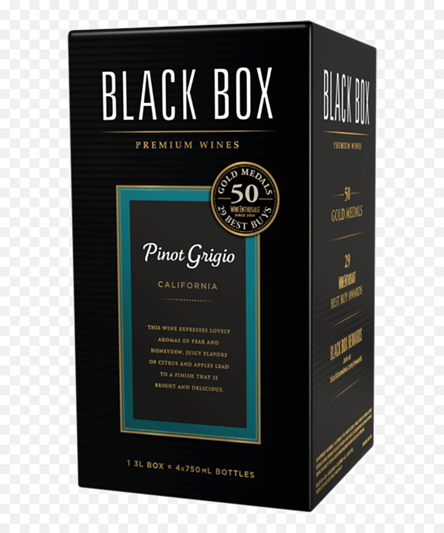 Black Box Pinot Grigio - Black Box Cabernet Sauvignon Png,Black Box Png