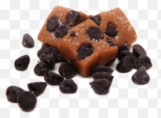 Dark Chocolate Sea Salt Caramel - Chocolate Png,Caramel Png
