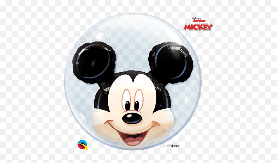 24 Double Bubble Mickey Mouse - Mickey Mouse Helium Ballon Png,Transparent Mickey Mouse