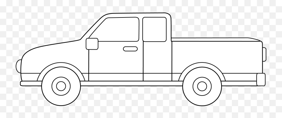 Pickup Truck Clipa - White Pickup Truck Clip Art Png,Pick Up Truck Png