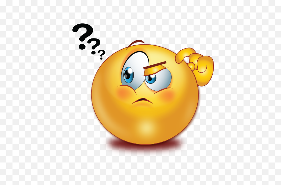 Emoji Transparent Png Clipart Free - Emoji Question Mark,Thinking Emoji Transparent Background