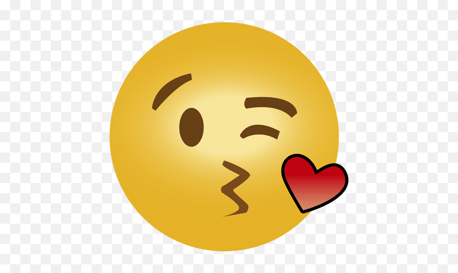 Cute Kissing Emoji Emoticon - Transparent Png U0026 Svg Vector File Kiss Emoji Transparent Background,Heart Emojis Transparent