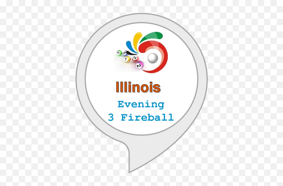 Amazoncom Winning Numbers For Illinois Evening 3 Fireball - Circle Png,Fireball Transparent