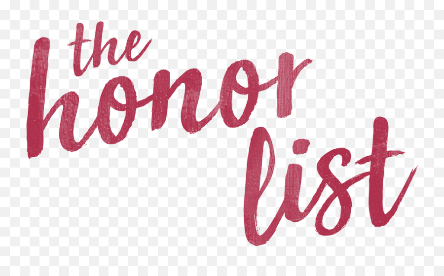 The Honor List - Dot Png,Arden Cho Png