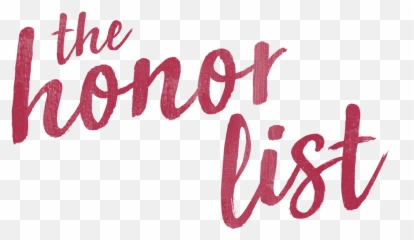 The Honor List - Dot Png,Arden Cho Png