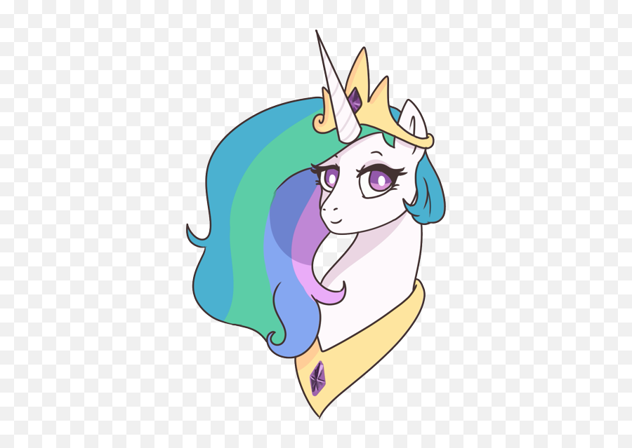 2468791 - Safe Artistsnorikefjell Princess Celestia Unicorn Png,Tiara Transparent