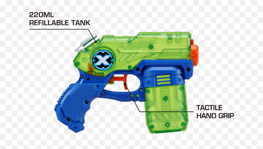 X - Shot By Zuru Water Warfare The Ultimate Water Blasters X Shot Water Gun Fast Fill Png,Squirt Gun Png