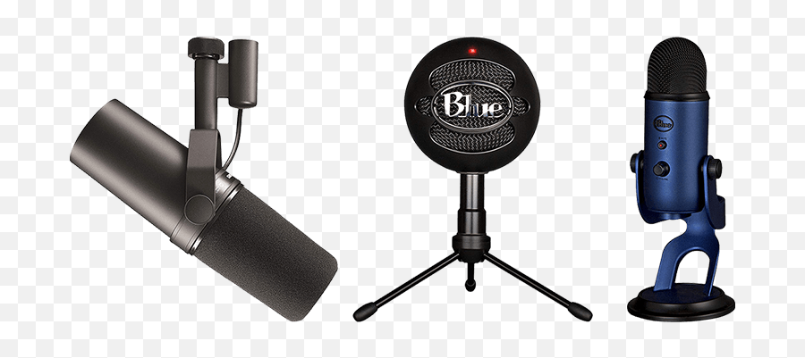10 Best Recording Microphones 2020 - Shure Sm7b Png,Blue Snowball Png