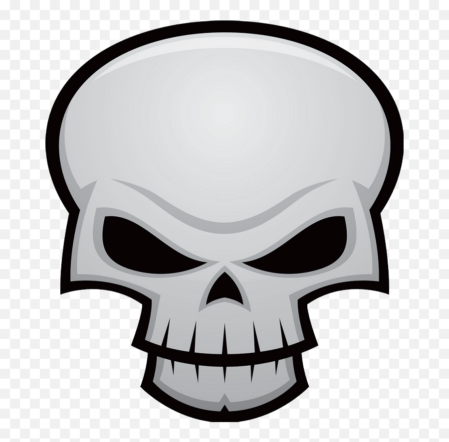 Evil Skull Clipart Transparent - Clipart World Evil Skull Png,Skull Transparent Png
