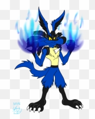 Wile E Cario - Wile Coyote Lucario Png,Lucario Transparent