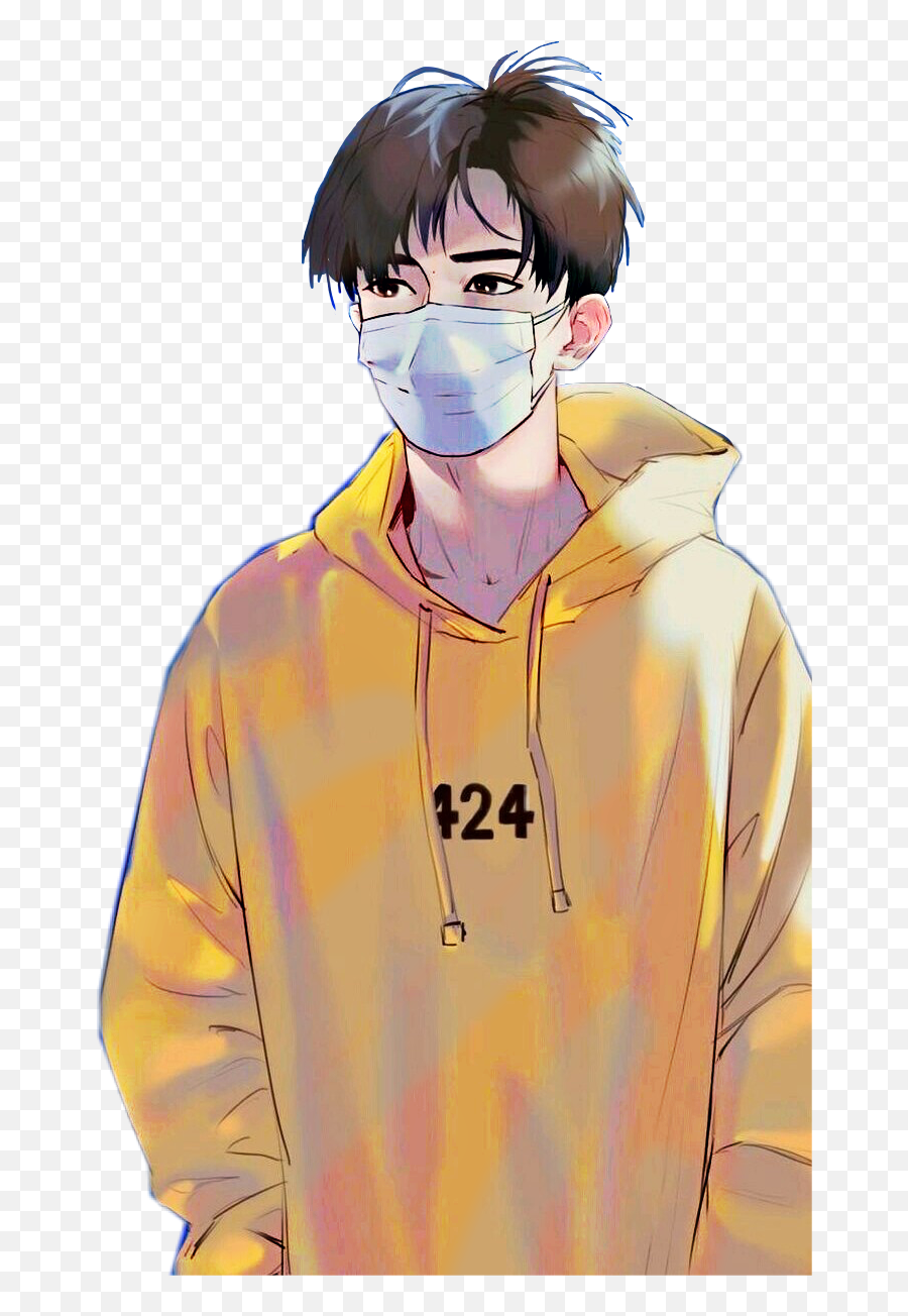 Aesthetic Anime Boy Art - Cool Hoodie Anime Wallpaper Boy Png,Anime Boy Icon